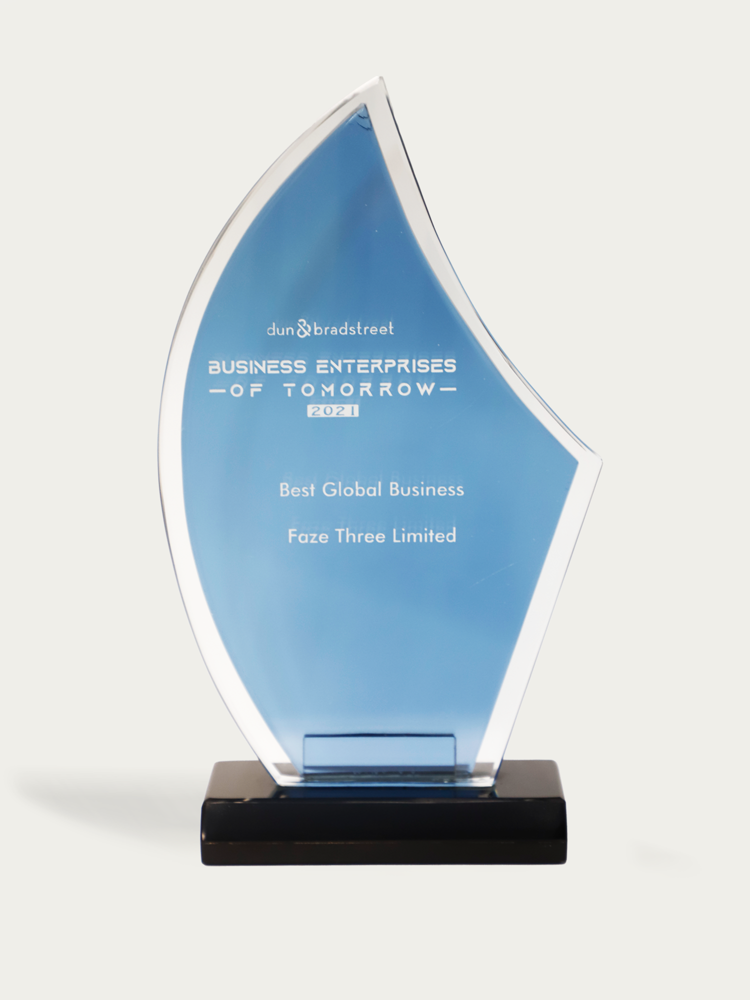 Dun & Bradstreet Business Enterprises of Tomorrow Award