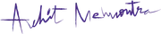 Archit Signature